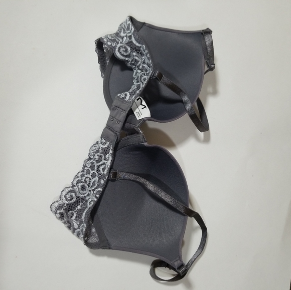 Maiden form lace push up bra. Dusty purple. 34C - Picture 6 of 7